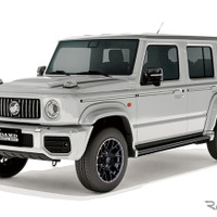 早くも5ドア『ジムニーノマド』用ボディキットの開発がスタート、ダムドが完成CGを先行公開 画像