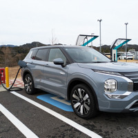 【三菱 アウトランダーPHEV 新型試乗】「100kmをBEVとして走ることができる」は本当か…中村孝仁 画像