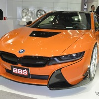 【東京オートサロン16】BBS BMW i8…超超ジュラルミン鍛造ホイール装着［詳細画像］ 画像