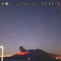 桜島噴火警報警戒レベル3、少量の降灰も 画像