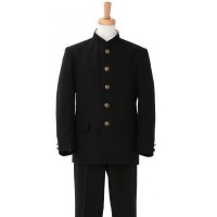 立体裁断で体にフィット、洗濯機で洗える…青山の男子詰襟学生服 画像