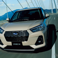 スバルの小型SUV『レックス』にハイブリッド搭載の新グレード登場、221万6500円から 画像
