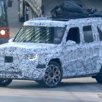 小さくてびっくり！ 噂のメルセデスベンツ「ベビーGクラス」、ついに実車をスクープ 画像