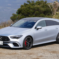 【メルセデスAMG CLA 45S シューティングブレーク 新型試乗】421psを隠した、まさに「能ある鷹」…中村孝仁 画像