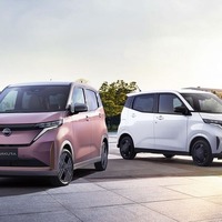 日産の軽EV『サクラ』がマイナーチェンジ、新色「水面乃桜」追加し今夏発売へ…244万8600円から 画像