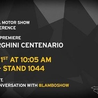 【ジュネーブモーターショー16】ランボルギーニ、「センテナリオ」をワールドプレミアへ 画像