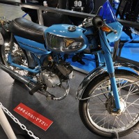 【ジャパンボートショー16】トーハツの歴史のひとつ、スポーツバイク「ランペット」を展示 画像