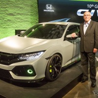 【ニューヨークモーターショー16】ホンダ シビック ハッチバック 次期型、米国仕様は1.5ターボ＋6MTに 画像