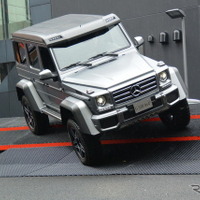 【メルセデス G550 4×4 スクエアード】Gクラス統括責任者「高速走行への対応に苦心」 画像