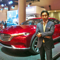 【東京モーターショー15】マツダ 越 KOERU は CX-5 後継にあらず…小泉チーフデザイナー 画像
