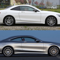 メルセデスAMG S63クーペ にコンパクトモデル!?　謎のベンツの正体は… 画像