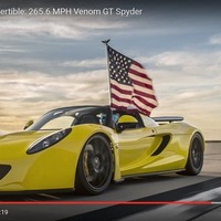 世界最速オープンカー、ヴェノム GT …427.4km/h達成の瞬間［動画］ 画像