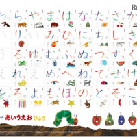 好奇心を刺激する「はらぺこあおむし」学習表3タイプ発売 画像