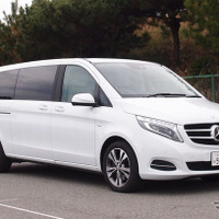 【メルセデスベンツ Vクラス 試乗】商用車感覚の残る走りは国産ミニバンに及ばず…松下宏 画像
