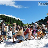 【夏休み2016】雪の広場で宝さがし…六甲山で「真夏の雪まつり」7-9月 画像