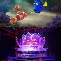 ドリー＆ニモが「アートアクアリウム」に！『ファインディング・ドリー』特別展示が決定 画像