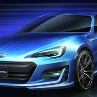 【スバル BRZ 改良新型】スバルのヘキサゴンと飛行機のDNAを強調 画像