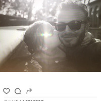 ベッカム夫妻の愛娘、5歳の誕生日に素敵なキスを 画像