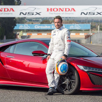 ホンダ NSX 新型、アロンソが試乗…「ブレーキ感覚はF1に近い」 画像