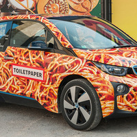BMW i3 にスパゲッティカー…「アートカーと呼ばないで」 画像