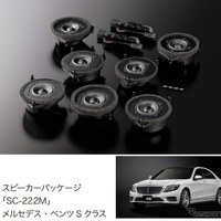 メルセデス Sクラス/Cクラス 専用スピーカーパッケージ、ソニックデザインが発売 画像