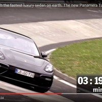 ポルシェ パナメーラ 新型、ニュルアタック…ジュリア 凌駕で高級セダン最速［動画］ 画像