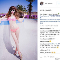 バービー人形！？平子理沙、45才の美魔女ボディを公開 画像
