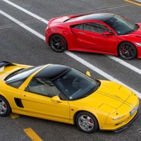 ホンダ NSX 欧州仕様、新旧比較…ひと回り大きな新型 画像
