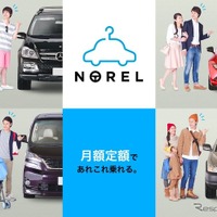 クルマ乗り換え放題サービス「NOREL」、始動…月額定額 画像