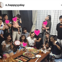 加藤夏希、豪華ママ友と神宮花火大会を満喫 画像