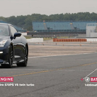 【動画】日産の超高速ドローン「GT-R Drone」vs 本家GT-R、その結末は... 画像