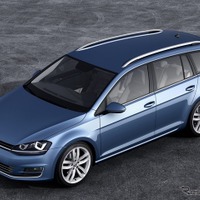 VW ゴルフ 改良新型、今度は ヴァリアント の画像リーク 画像