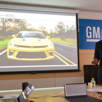GMジャパン若松社長「キャデラック XT5 と新型シボレー カマロ を2017年に発売」 画像