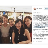 観月ありさ＆平愛梨ら、美女だらけのショット 画像