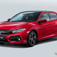 【パリモーターショー16】ホンダ シビック ハッチ 新型、1.0リットル3気筒ターボ搭載 画像