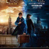 『ハリー・ポッターと死の秘宝』、『ファンタビ』直前に初4DX上映！主人公が並ぶポスターも解禁 画像