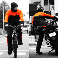 自転車通勤者向けレインウェア「ライダーズレインウェア」 画像