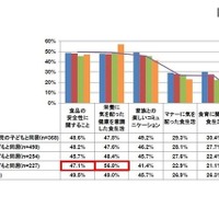 子どもの食生活、高校生の母親は「栄養」「健康」に関心 画像