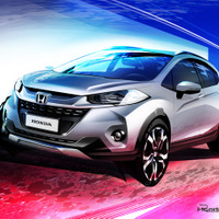 【サンパウロモーターショー16】ホンダ、新型SUV WR-V のスケッチ公開 画像
