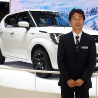 【東京モーターショー15】スズキ イグニス、石渡チーフエンジニア「デザインは過去のいいとこ取り」 画像