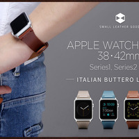 イタリアの高級本革を使ったApple Watch用バンド発売 画像