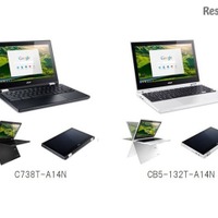エイサー、Chrome OS搭載4製品を発売 画像