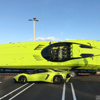 やっぱり世界最速!? ランボルギーニ アヴェンタドールSVがボートになった！ 画像
