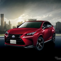 レクサス NX、スタイリッシュな特別仕様車…ブラック塗装の外装部品採用 画像