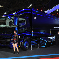 【東京モーターショー15】三菱ふそう スーパーグレートV…エコドライブパッケージを追加［詳細画像］ 画像