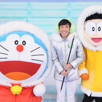 織田信成、ドラえもんと一緒に“ラッキーマンボ！”で夢のコラボ！ 画像