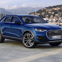 アウディQ3次期型、クーペ風ルーフ＆大型化で 2017年9月デビューか!? 画像