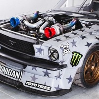 ドリフトの神様・ケン・ブロックの新マシンは1400馬力の最恐マスタング！ 画像