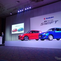 【スズキ スイフト 新型】発表…マイルドハイブリッド採用で走りと低燃費を両立 画像