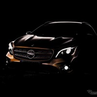 【デトロイトモーターショー2017】メルセデスベンツ、GLA 大幅改良モデルの公開を予告 画像